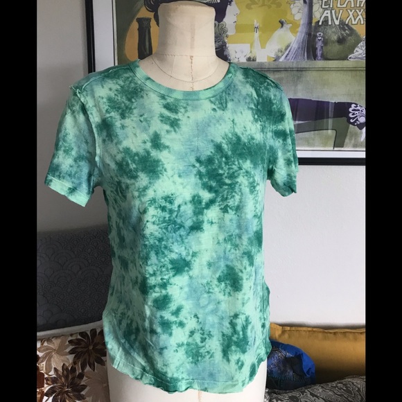 Free People Tops - Free People riptide tee seafoam combo xs